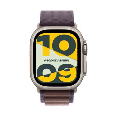 Apple Watch Ultra 2 GPS + Cellular 49mm titane Boucle Alpine indigo M - comme neuf Reconditionné - Apple reconditionné disponible sur As Good As New
